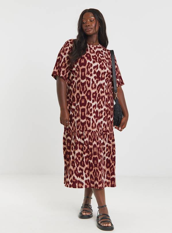 SIMPLY BE Drop Waist Midi Dress 30